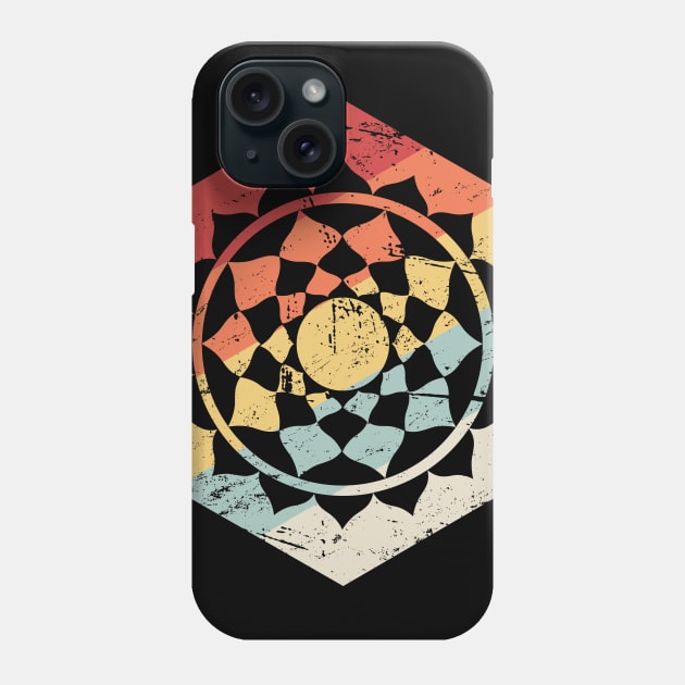 Retro Vintage Chakra Qi Reiki Phone Case by MeatMan