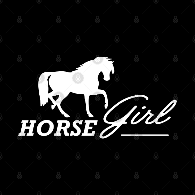 Horse Girl by KC Happy Shop