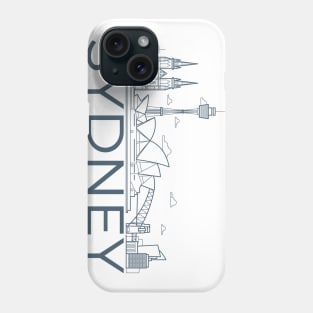 Sydney City Skyline Phone Case