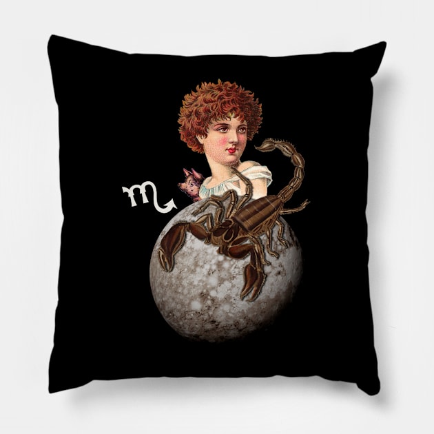 SCORPIO Pillow by GloriaSanchez