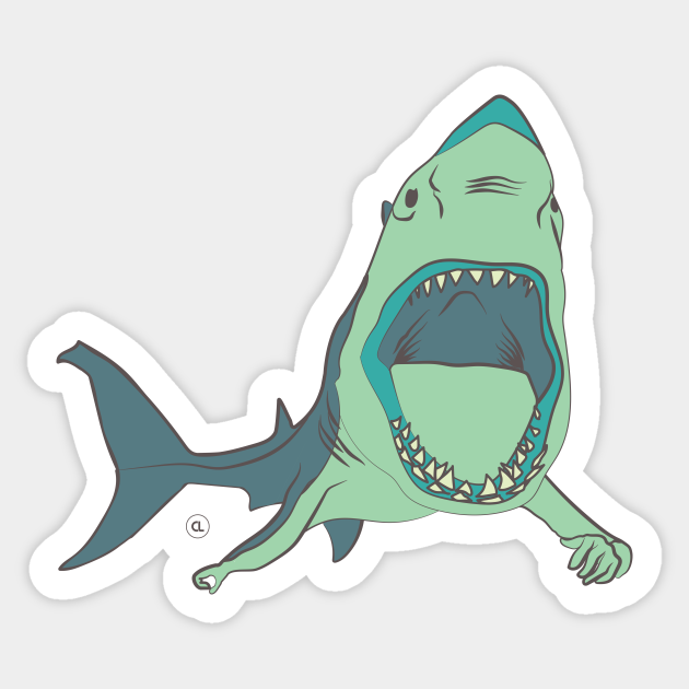 Dead Fred - Shark - Sticker