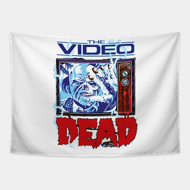 Video Dead v2 Tapestry by SerhiyKrykun