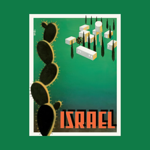 Israel, Poster. 1946 by UltraQuirky