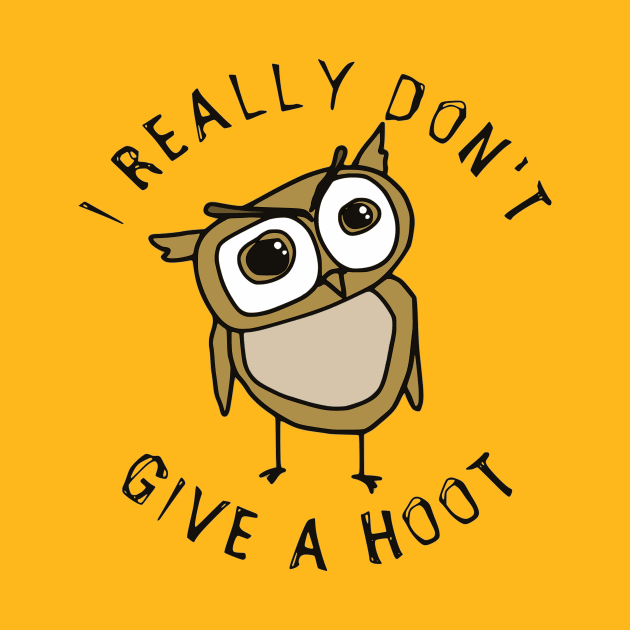 Don't Give a Hoot by flimflamsam