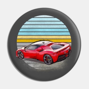 Ferrari red speed car Pin