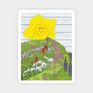 Crested Butte Wildflowers Magnet