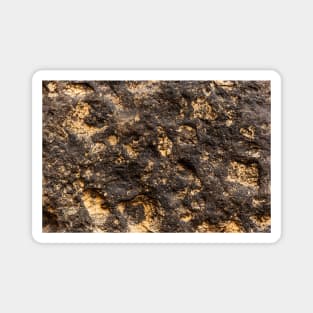 Black & Gold Volcanic Surface Magnet