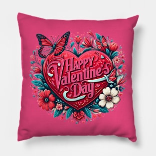 Happy valentines day Pillow