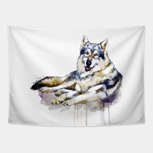 Smiling Wolf Tapestry