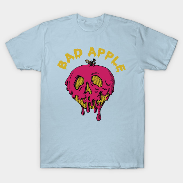 Disover Bad Apple. Pink + Yellow - Disney - T-Shirt