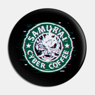 Samurai Coffee Pin