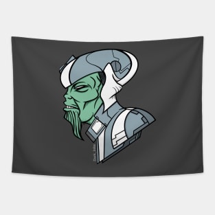 Spaceport Security Alien Tapestry