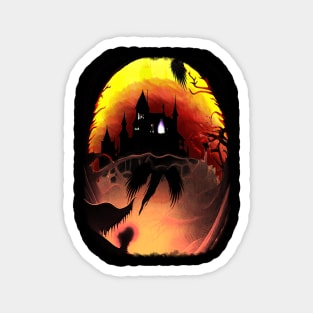 The Witch Haunted Castle Magnet