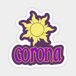 Tangled Corona Kingdom Magnet