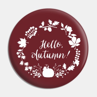 Hello Autumn! Pin