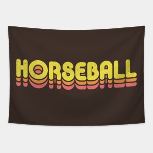 Retro Horseball Tapestry