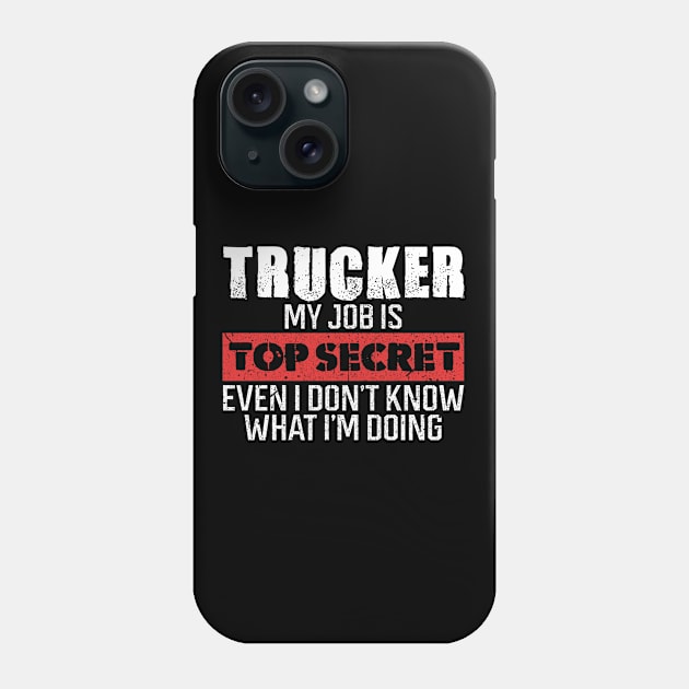 Trucker gifts Phone Case by SerenityByAlex