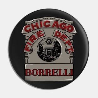 Jimmy Borrelli | Chicago Fire Badge Pin