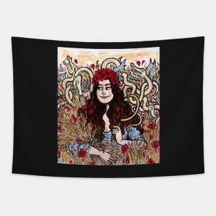 Demeter goddess of the Harvest Tapestry