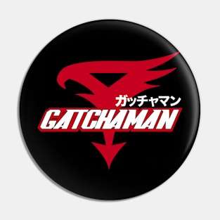 Gatchaman Battle of the Planets - text fade (4 dark colors) Pin