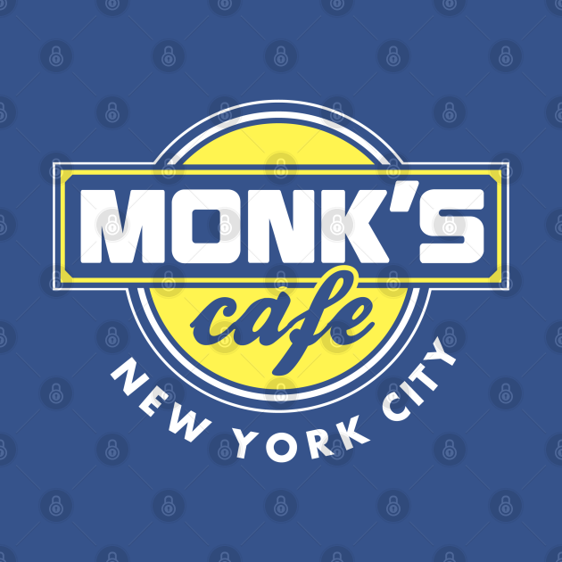 monks cafe t shirt