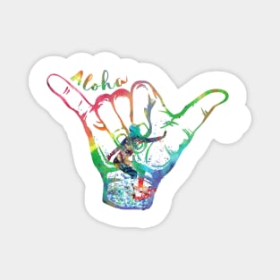 Shaka sign Magnet