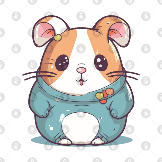 Cute Kawaii Hamster by Kawaii Cuties