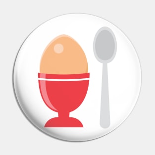 Soft Boiled Egg Pin