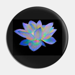 Iridescent water Lily Pin