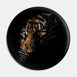 Tiger Color Symbolism Pin