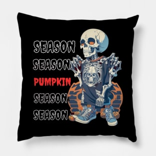 Halloween season season pumpkin season Pillow