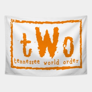 tWo - Orange Tapestry