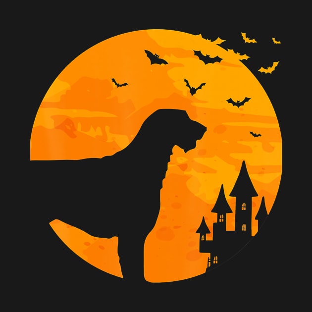 Irish Wolfhound Scary Halloween by AlexWu