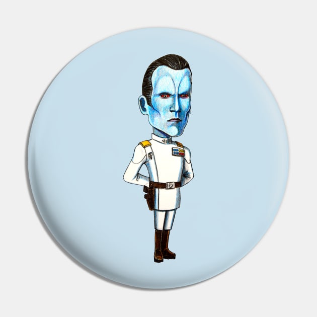 Chibi Thrawn Pin by tabslabred