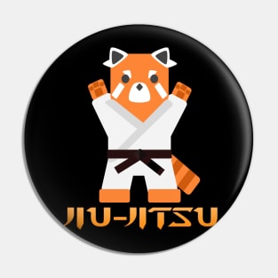 Jiu-Jitsu Red Panda -Brown Belt- Pin