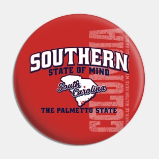 Southern State of Mind-South Carolina 1 Red Pin