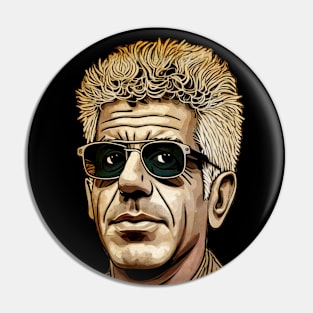 Anthony Bourdain - Vintage Pin