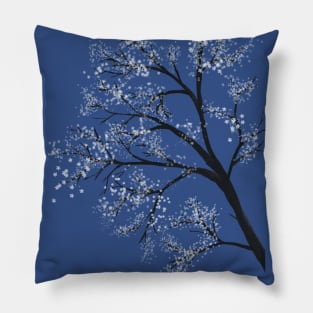 Tree in bloom Pillow