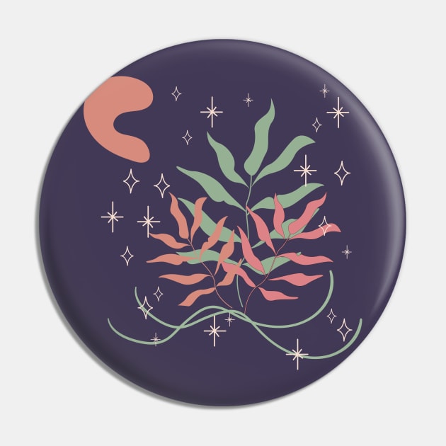 Abstract shapes stars and leaves digital design illustration Pin by My Black Dreams