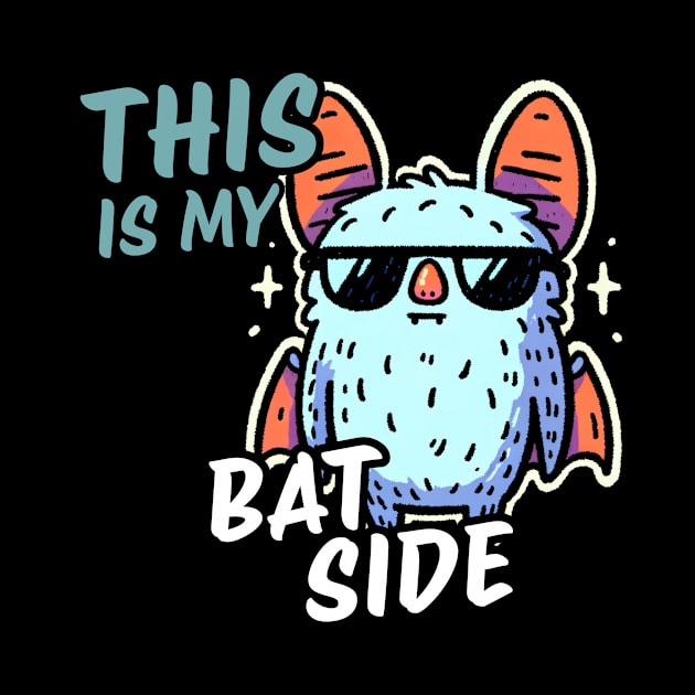 This is my bat side bad boy by DoodleDashDesigns