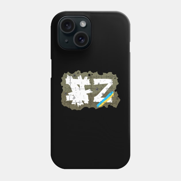 Russian Z in a free Ukraine. Phone Case by JJadx