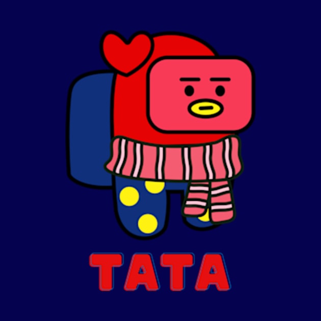 Among Us BT21 Tata by TweeBee