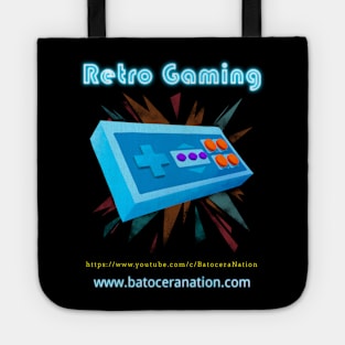 Retro Gamer Logo 23b by Batocera Nation Tote