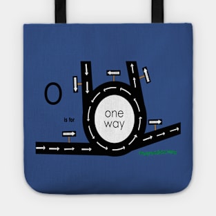 o is for one way Tote