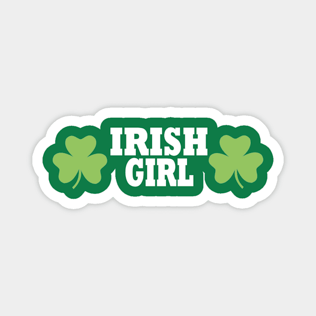 Irish girl Magnet by Designzz