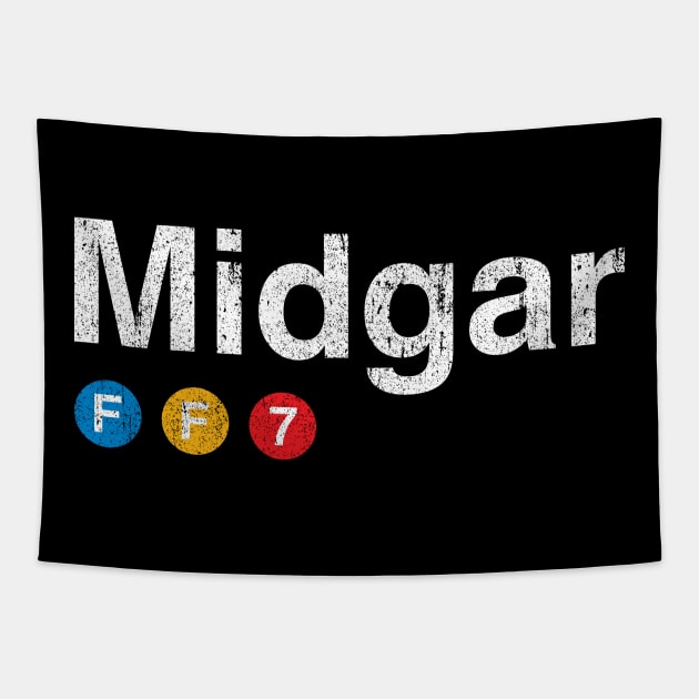 Midgar Tapestry by huckblade