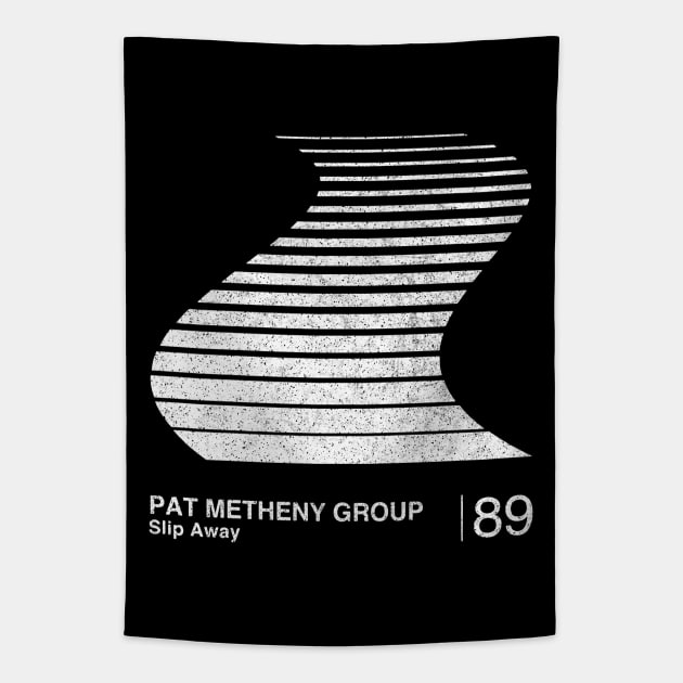 Pat Metheny Group / Minimalist Graphic Artwork Fan Design Tapestry by saudade