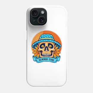 Summer Time Sugar Skull Phone Case