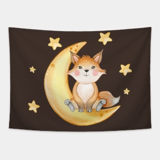 Fox Crescent Tapestry