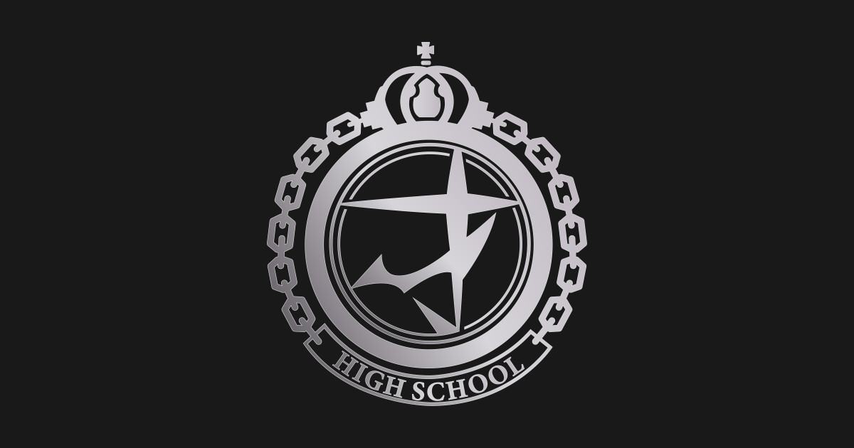 Danganronpa V3 - School Crest - Danganronpa - T-Shirt | TeePublic